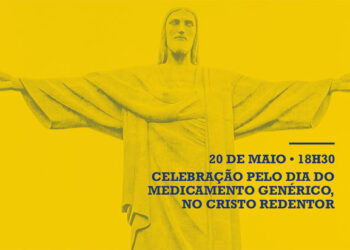 Cristo Redentor será iluminado de amarelo e azul em celebração ao Dia do Medicamento Genérico